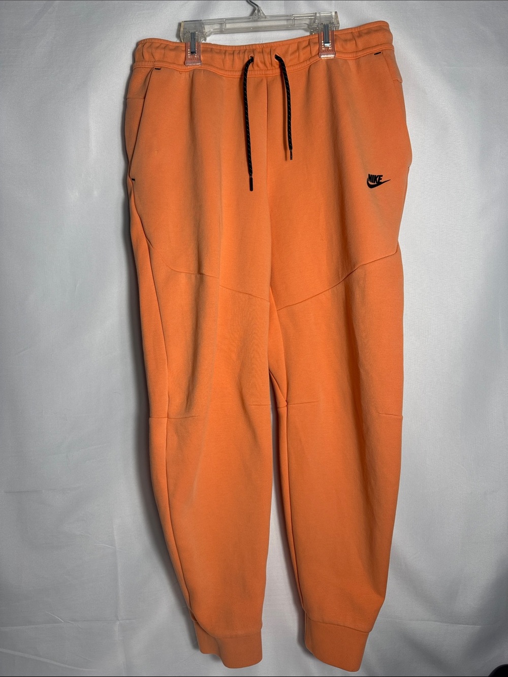 Nike Sportswear Tech Fleece Joggers in ‘orange frost’ Men’s Size Large